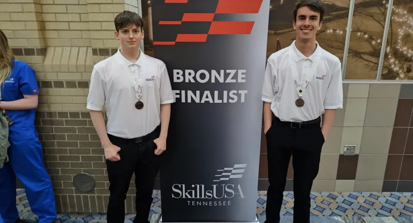 Bronze finalists at SkillsUSA 2024