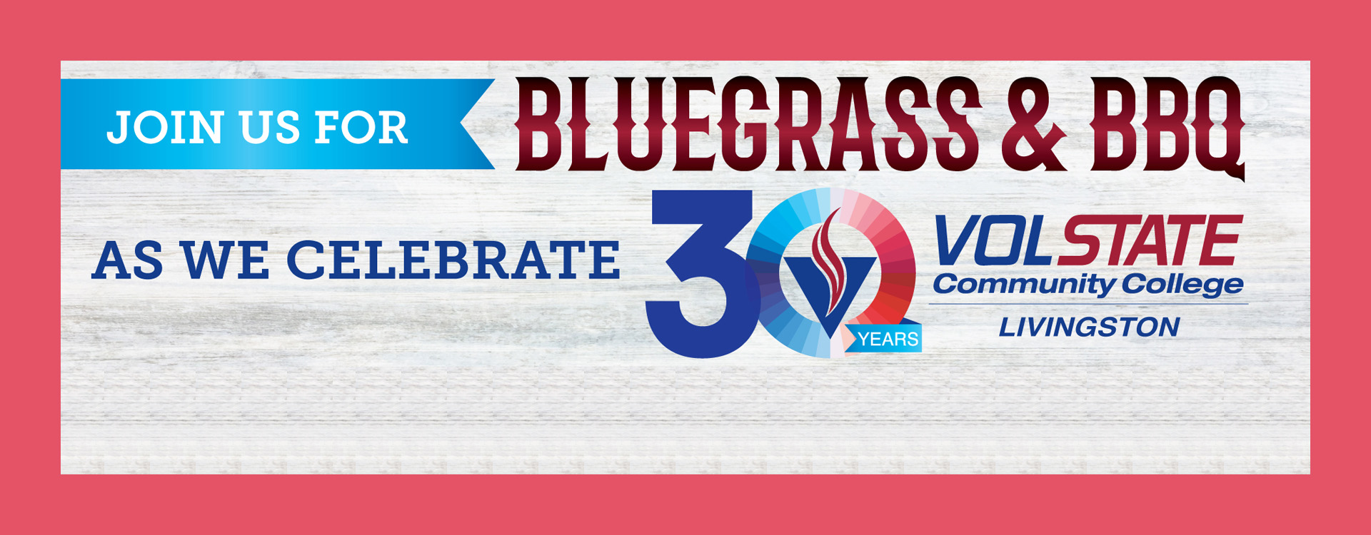 Celebrating 30 years at Vol State Livingston