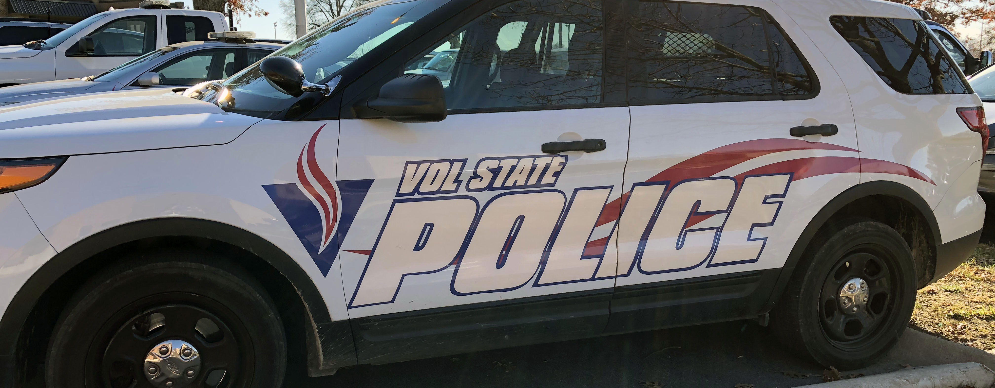 Vol State campus polic car