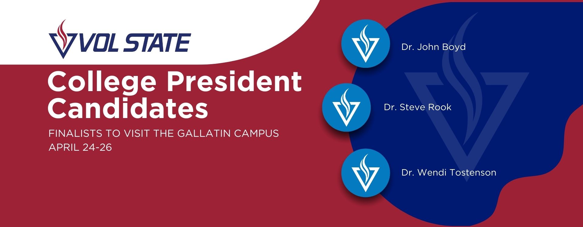College President Candidates slideshow image
