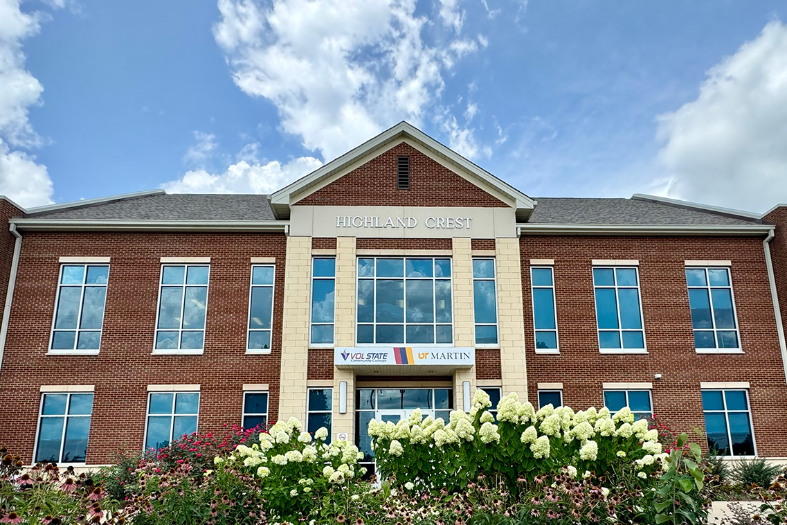 the front of the Springfield Center