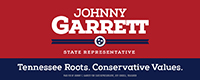 Senator Johnny Garrett logo