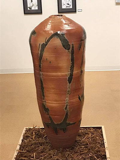 David McBeth art: vase pottery