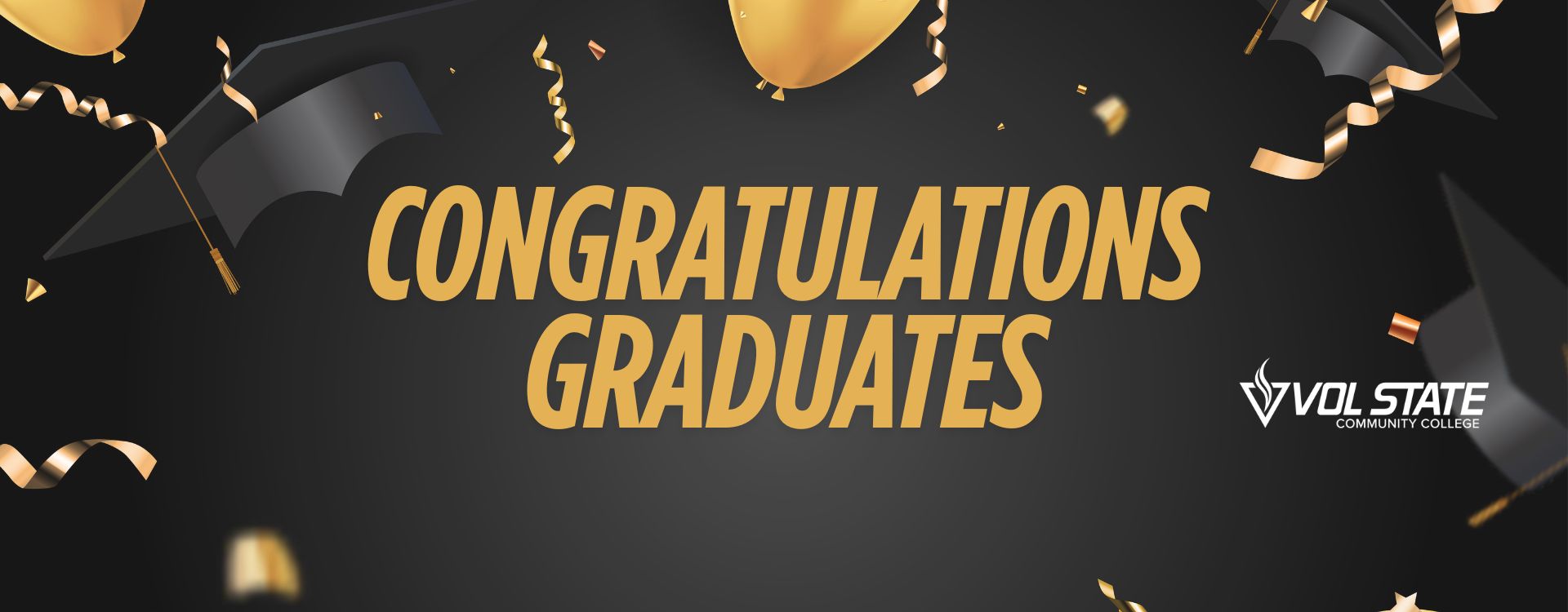 Congratulations Graduates banner sign