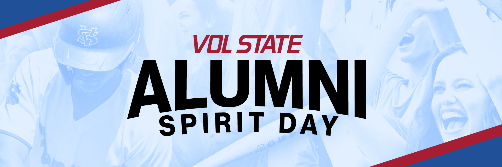banner for Alumni Spirit Day