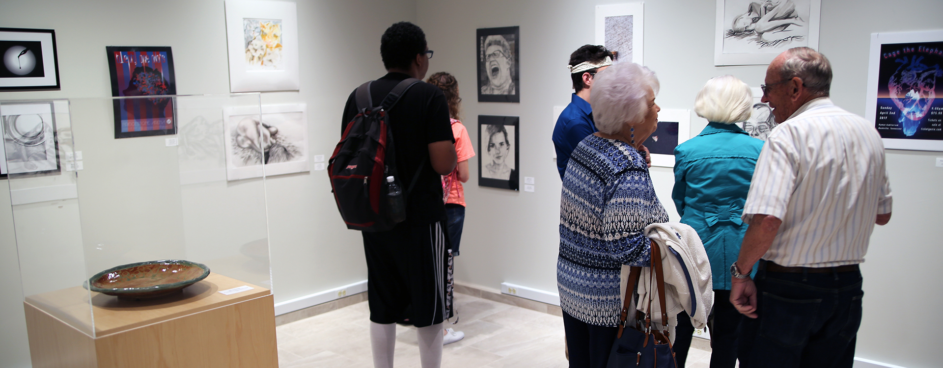 student art show open to the public