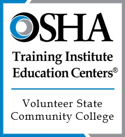 OSHA logo showing that Vol State is an official training center