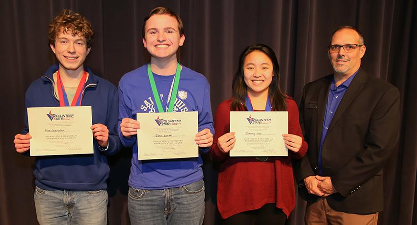 Science Olympiad students at Vol State
