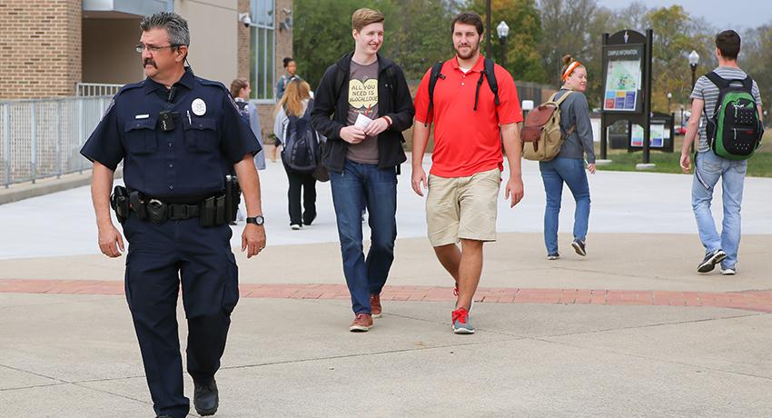 Police patrol Vol State campus in Gallatin