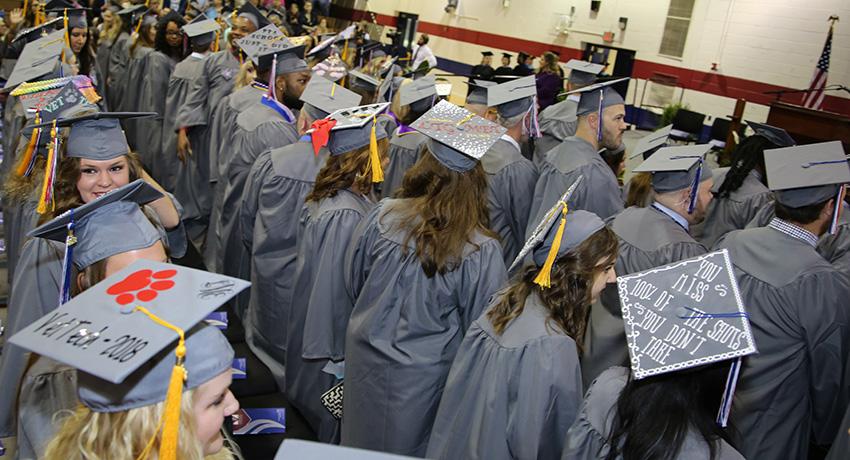 Vol State graduation picture spring 2018