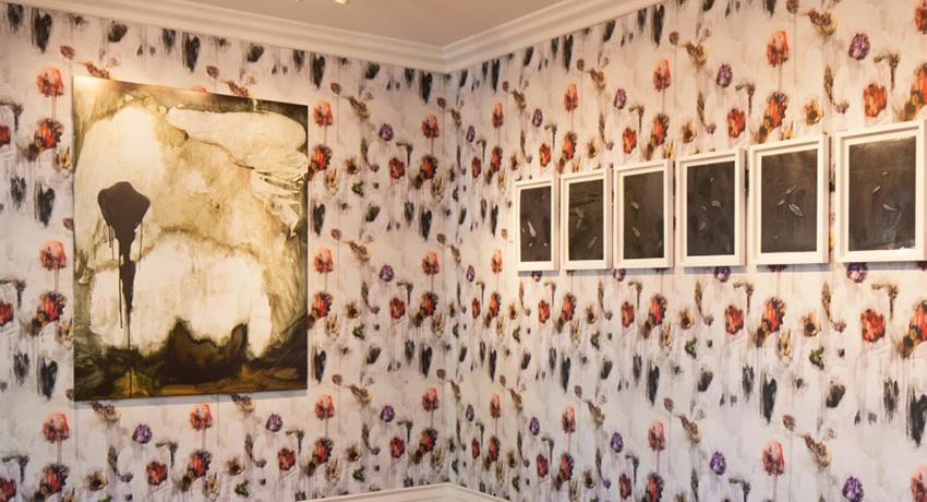 Pictured: A Erik Beehn installation in Las Vegas. His Vol State work will be customized for this exhibit.