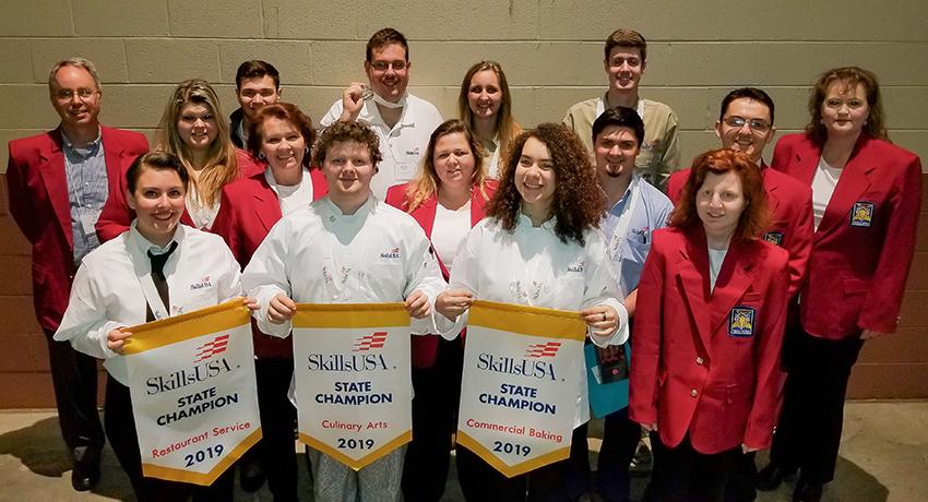 The Vol State competitors, left to right.