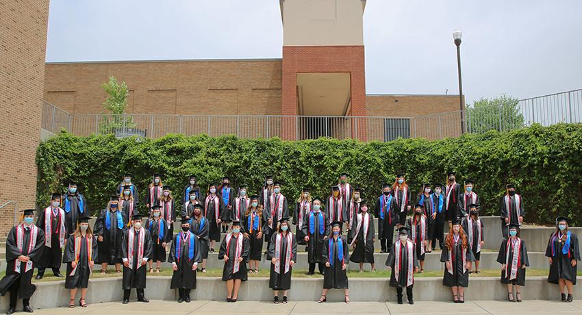 Sumner County Middle College High School graduation ceremony 2020.