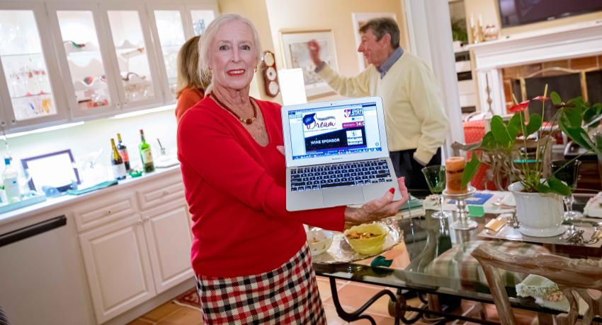  Grace Tomkins participated in the virtual Complete the Dream Vol State event at her home in Gallatin.