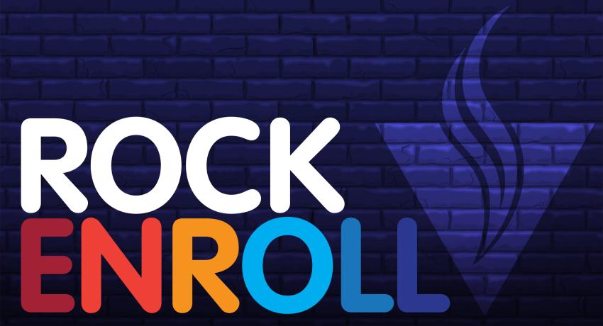 Vol State Rock Enroll logo