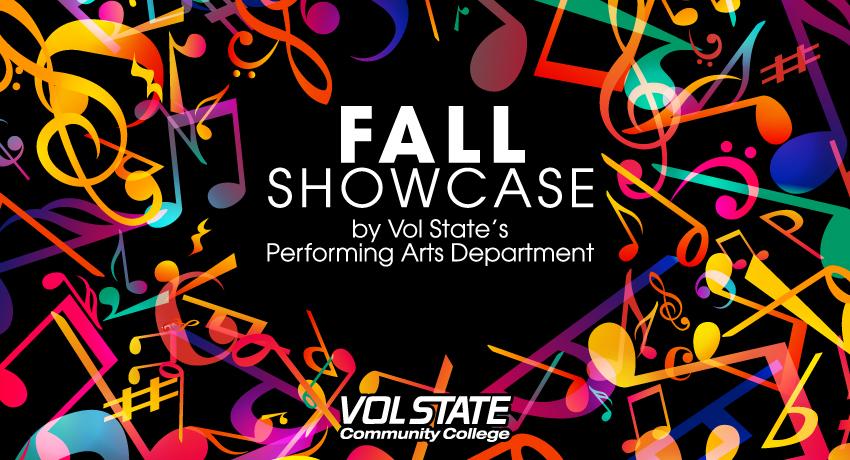 banner ad for the Fall Showcase