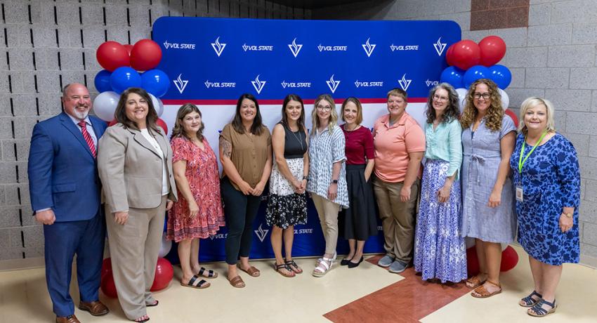 teachers at the event