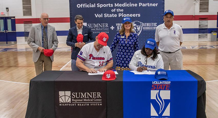Vol State and Sumner Regional sign partnership agreement