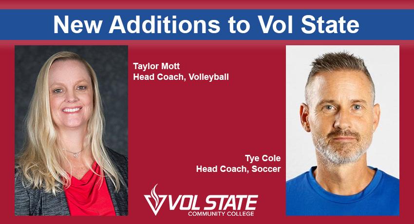 New coaches to the Vol State athletic department