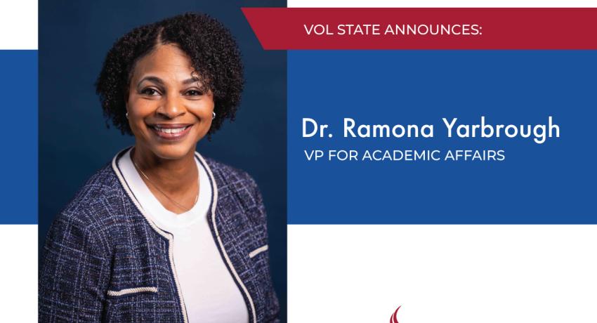 Dr. Ramona Yarbrough has been named vice president for academic affairs