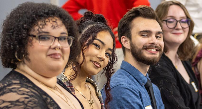 some of the honored students at the 2026 Phi Theta Kappa Induction Ceremony
