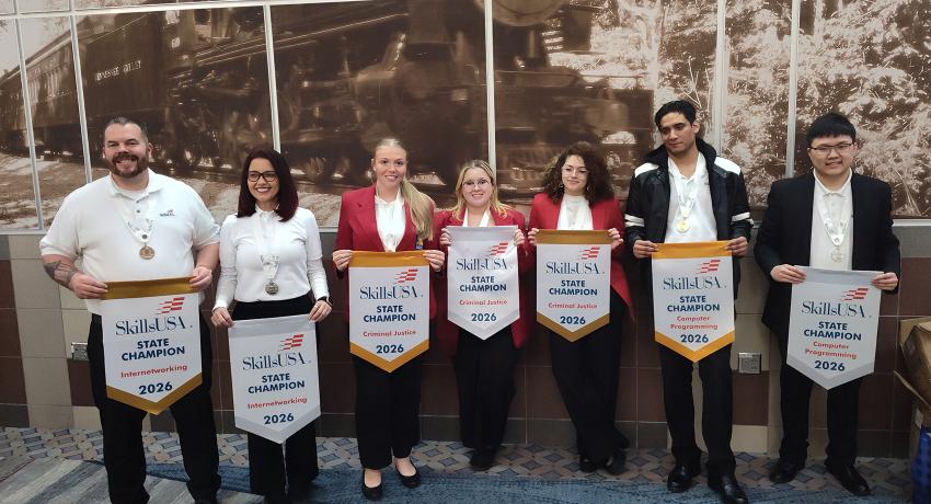 Vol State students delivered an outstanding performance at this year’s SkillsUSA Tennessee State Leadership and Skills Conference, bringing home a record-setting seven awards.