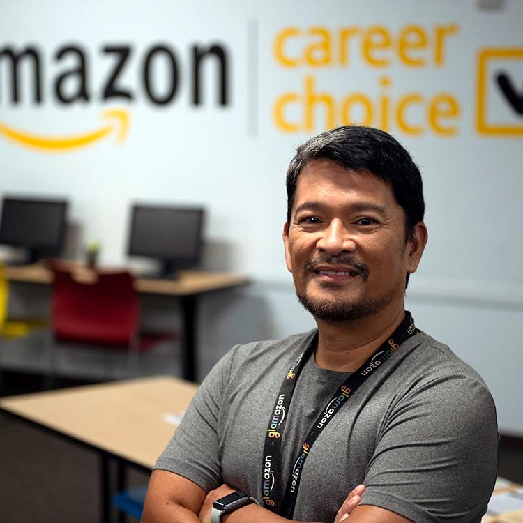 amazon employee happy with career choice program